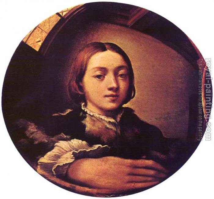Parmigianino : Self-portrait in a Convex Mirror